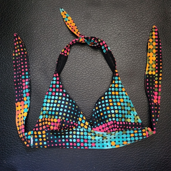 Captiva Multicolored haltar bikini top - Picture 5 of 8